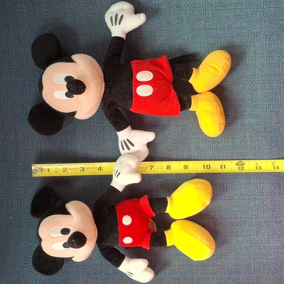 Disney Mickey Mouse 2 Plush Set - Picture 2 of 2